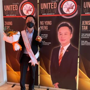 OrangeTee & Tie 2022 Business Conference - Ng Yong Meng top retail sales (Banners Property Agent)